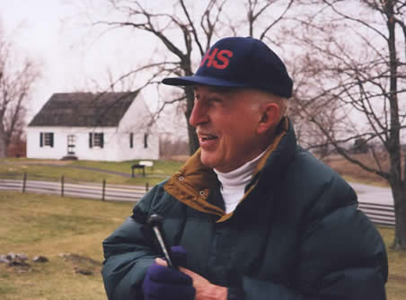 Ed Bearss at Antietam Battlefield