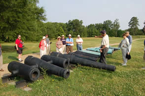 Ed Bearss at Petersburg Battlefield