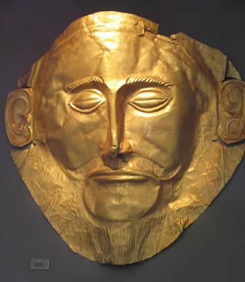 gold mask of Agamemnon