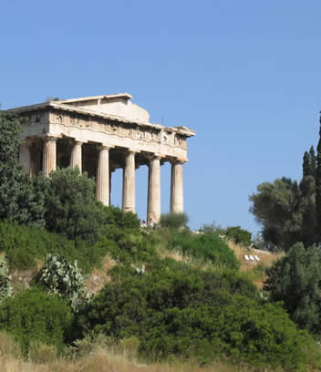 Temple of Hephaistos Athens Agora